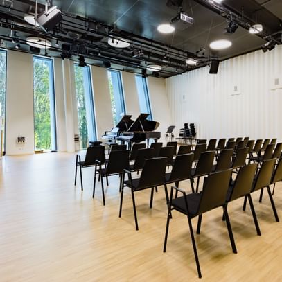 Vortragsraum der Anton Bruckner Privatuniversität