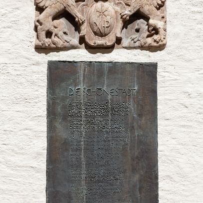 Informationstafel "Die schöne Stadt"