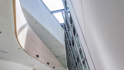 Innenbereich der Anton Bruckner Privatuniversität