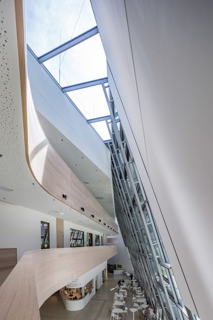 Innenbereich der Anton Bruckner Privatuniversität