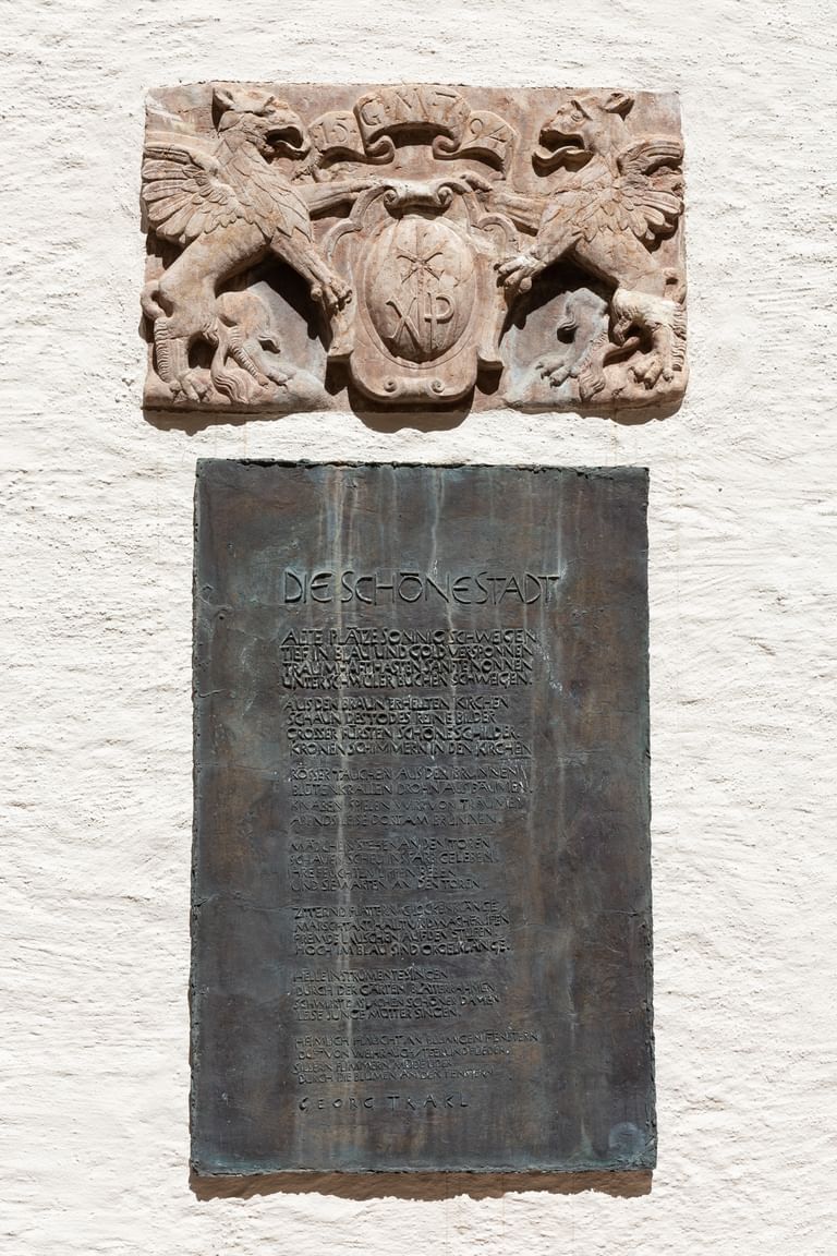 Informationstafel "Die schöne Stadt"